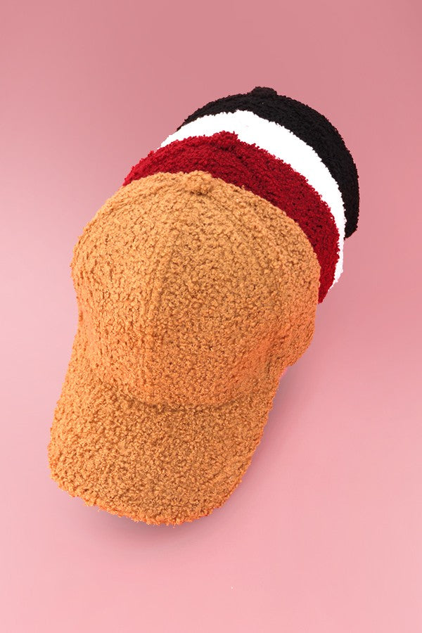 Teddy Sherpa Baseball Cap