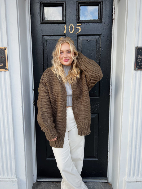 The Ivy Cable Knit Cardigan