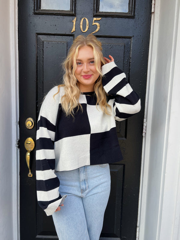 Check Back Later Knit Top