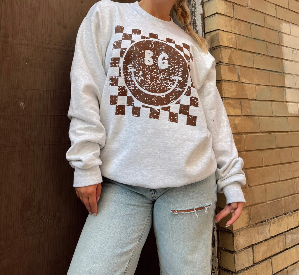 BG Smiley Crewneck Sweatshirt