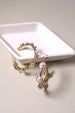 Classic Pearl Stud Hoop Earrings