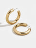 Classic Chunky Hoop Earrings