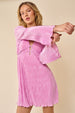 Bubblegum Pink Mini Dress