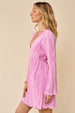 Bubblegum Pink Mini Dress