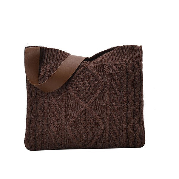 Cara Knitted Shoulder Bag