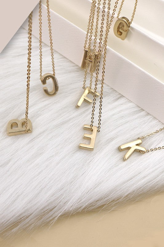 Dainty Initial Necklace