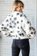 Flower Power Fur Puff Jacket