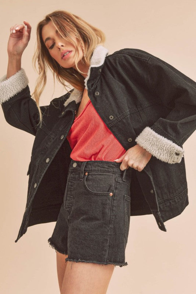 Not My Problem Denim Jacket