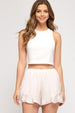 Santorini Satin Shorts (MULTIPLE COLORS)