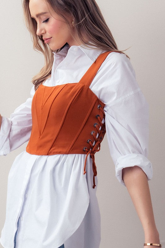 Sweet And Spicy Corset Top